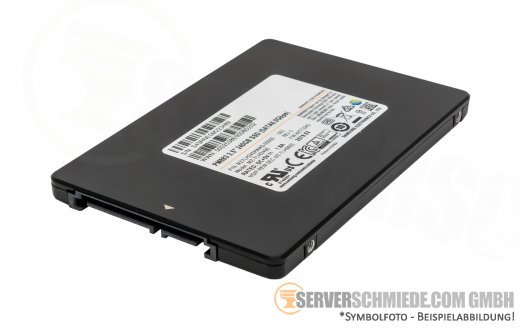 240GB 2,5" Samsung PM883 Datacenter Enterprise 24/7 Raid SATA SSD 98K IOPS ++NEW++