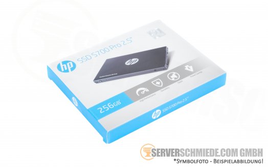 256GB HP S700 Pro SATA SSD 2,5"  SFF 90K IOPS 563MB/s OS Boot +NEW+