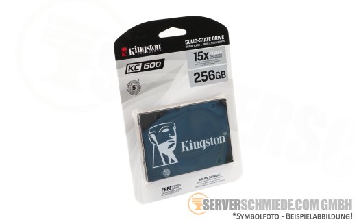 256GB KINGSTON KC600 SSD 3D-NAND TLC SKC600/256G SKC600256G +NEW+