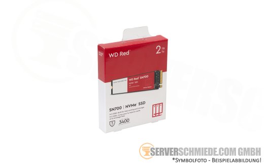 2TB WD Red SN700 NAS Datacenter Enterprise 24/7 M.2 2280 PCIe NVMe 560K IOPS +NEW+