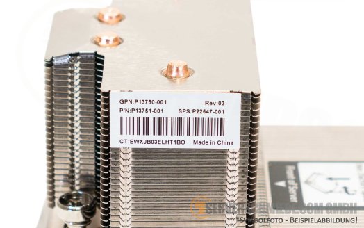 2x HP DL385 Gen10+ Gen10 Plus High Performance Heatsink CPU Kühler Kit 180W to 270W P14610-B21 +NEW+