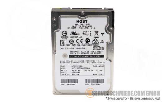300GB 15k 2,5