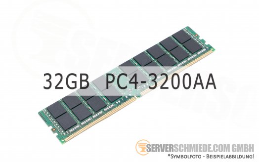 Micron 32GB 2Rx8 PC4-3200AA registered ECC Supermicro  MTA18ASF4G72PDZ-3G2B2TI 232
