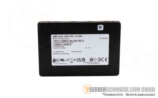 3,84TB Micron 5400 Pro 2,5
