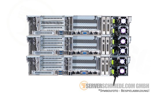 3x Cisco C240 M5 24x 2,5