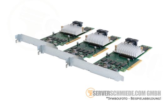 3x Fujitsu EP400i D3216 12G SAS 1GB Storage Controller for SSD HDD Raid 0, 1, 10, 5*,  50*, 6*, 60*