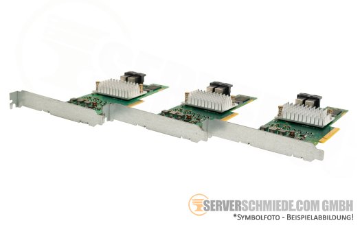 3x Fujitsu PSAS CP400i 8-port 12G SAS PCIe x8 Storage Controller 2x SFF-8643 RAID 0, 1, IT-Mode HBA