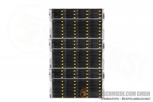 3x Node Ceph PetaSAN ProxMox Storage 3x 57x 3,5" HDD 6U CSE-829U X10DRU-i+  847E16-RJBOD1