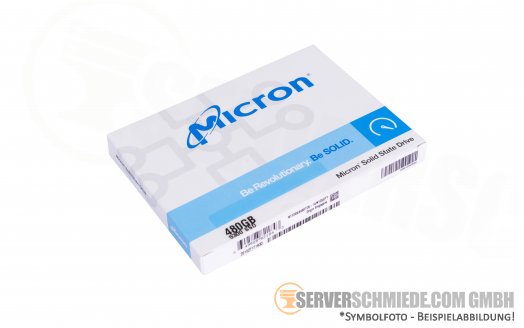 480GB 2,5" Micron 5300 PRO Datacenter Enterprise 24/7 Raid SATA SSD 85K IOPS 1,5DWPD +NEW+