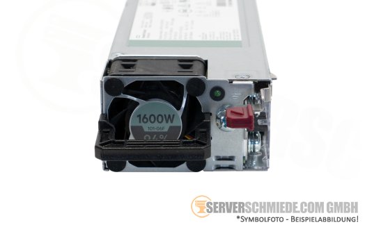 48V DC-Eingang! Kein Schuko! HP 1600W Netzteil PSU 48V DC 94% DL360 DL365 DL380 DL385 ML350 Gen10 Plus Gen11 Gen12 P17022-101 P17023-B21
