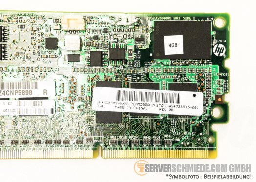 HP 4GB Cache Module für Smart Array P440 P480 P840 FBWC 726815-002