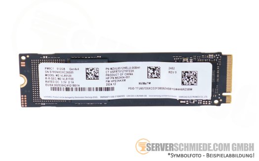 512GB M.2 2280 Samsung PM9C1 NVMe PCIe 4.0 4950MB/s +NEW+