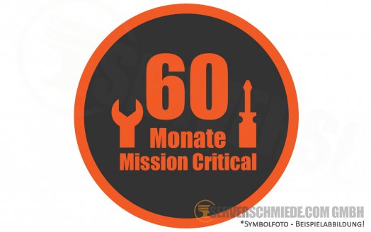 60 Monate Vor-Ort Service 24/7 Mission Critical 4h Reaktionszeit - Mo-So 24h täglich, Techniker innerhalb 4h Vor Ort