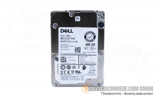 600GB 15k SAS 12G 2,5 SFF HDD Seagate Exos 15E900 ST600MP0036 1UU230-150 Dell 0FPW68