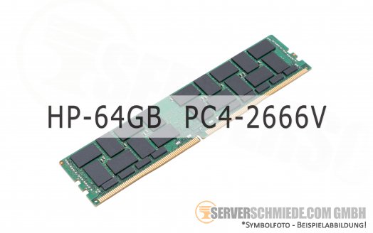 Micron 64GB 4DRx4 PC4-2666V load reduced LRDIMM HP 809085-091 MTA72ASS8G72LZ-2G6D2QG 847