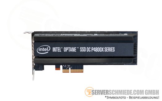 750GB Intel Optane P4800X Datacenter Enterprise 24/7 PCIe x8 NVMe 550K IOPS 2500MB HHHL (CEM3.0)