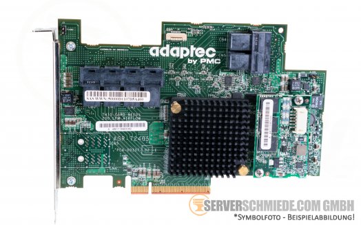 Adaptec ASR-72405 24-port Storage Controller SAS 6x SFF-8643 PCIe x8 Raid 0,1,10,5,50,6,60,1E