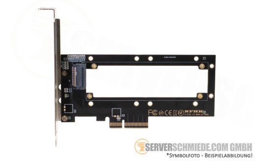 ADT Link PCIe 4.0 x4 to 1x E1.S 5,9/8,0mm NVMe SFF-TA-1002 Adapter Converter Server Storage Controller