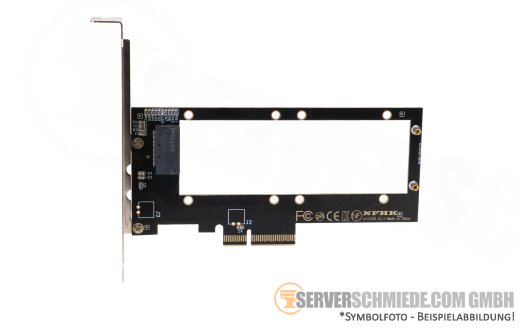 ADT Link PCIe 4.0 x4 to 1x E1.S 9,5/15/25mm NVMe SFF-TA-1002 Adapter Converter Server Storage Controller