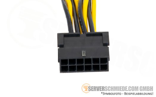 AIC 5cm GPU Adapter Kabel cable 1x 12V-2x6-pin female to 1x 8-pin EPS / CPU male CBL-ATX-8PIN