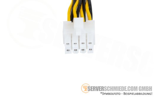 AIC 5cm GPU Adapter Kabel cable 1x 12V-2x6-pin female to 1x 8-pin EPS / CPU male CBL-ATX-8PIN