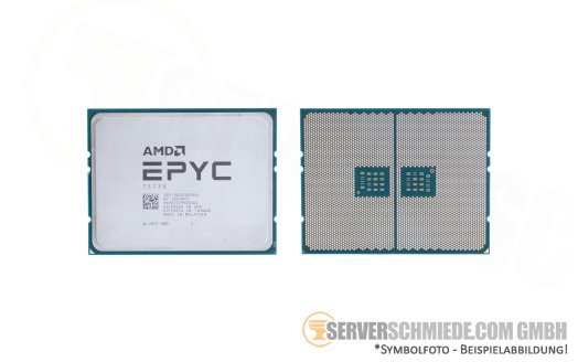 AMD Dell EPYC 7573X 32C Server Prozessor 32x 2,80 GHz 768MB Cache FCLGA-4094 SP3 CPU