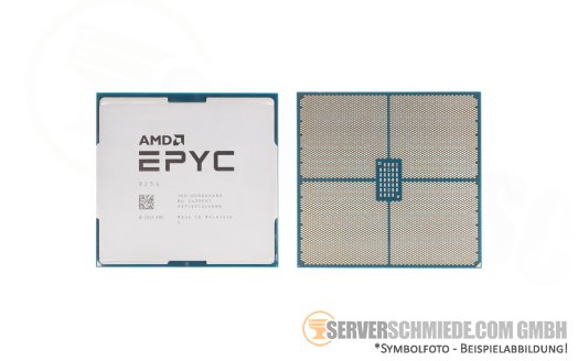 AMD Dell EPYC 9254 24C Server Prozessor 24x 2,90 GHz 128MB Cache FC-OLGA-6096 SP5 CPU