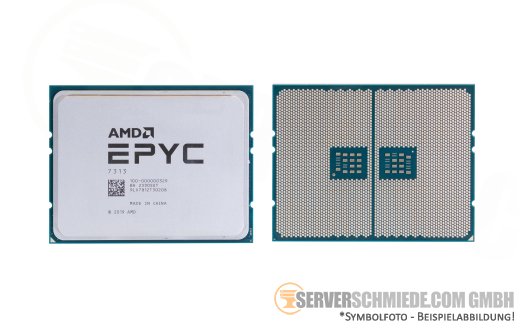 AMD EPYC 7313 16C Server Prozessor 16x 3,00 GHz 128MB Cache FCLGA-4094 SP3 CPU