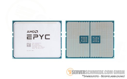 AMD EPYC 7513 32C Server Prozessor 32x 2,60 GHz 128MB Cache FCLGA-4094 SP3 CPU