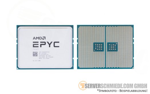 AMD EPYC 7643 48C Server Prozessor 48x 2,30 GHz 256MB Cache FCLGA-4094 SP3 CPU