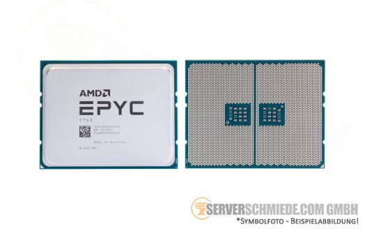 AMD EPYC 7742 64C Server Prozessor 64x 2,25 GHz 256MB Cache LGA4094 SP3 CPU