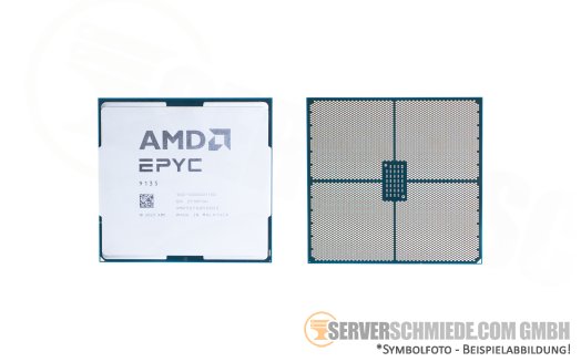 AMD EPYC 9135 16C Server Prozessor 16x 3,65 GHz 64MB Cache LGA-6096 SP5 200W CPU +NEW+