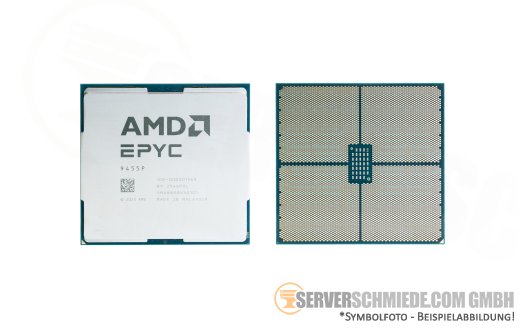AMD EPYC 9455P 48C Server Prozessor 48x 3,15 GHz 256MB Cache LGA-6096 SP5 300W CPU +NEW+