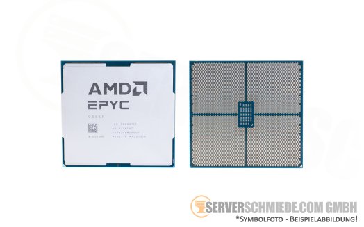AMD EPYC 9455P 48C Server Prozessor 48x 3,15 GHz 256MB Cache LGA-6096 SP5 300W CPU