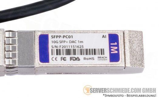 Arista 1m Kabel DAC Copper 1x 10Gb SFP+ to 1x 10Gb SFP+ CAB-SFP-SFP-1M