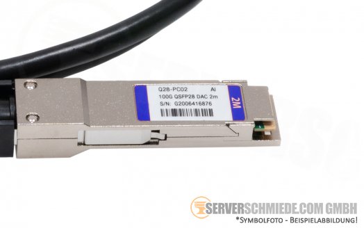 Arista 2m Kabel DAC copper 1x 100Gb QSFP28 to 1x 100Gb QSFP28 CAB-Q-Q-100G-2M