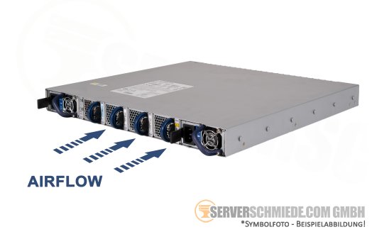 Arista DCS-7048T-A 48x 1GbE 4x 10GbE SFP+ fully managed Layer 3 Ethernet Network switch with rear-to-front Fan+PSU Kit