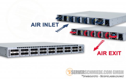 Arista DCS-7050QX-32 32x 40GbE QSFP+ (100x 10GbE breakout) Ethernet Network Datacenter Enterprise Switch Layer 3 19" 1U
