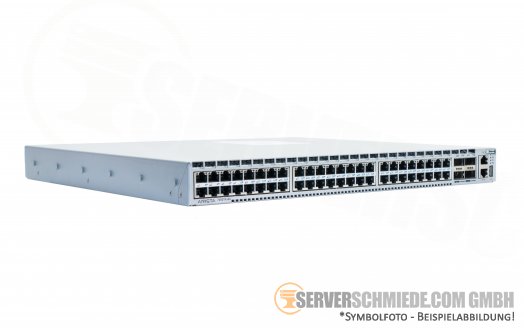 Arista DCS-7050TX-64 48x 10GbE + 4x QSFP+ 40GbE Switch fully managed Layer 3 2x PSU 4x FAN