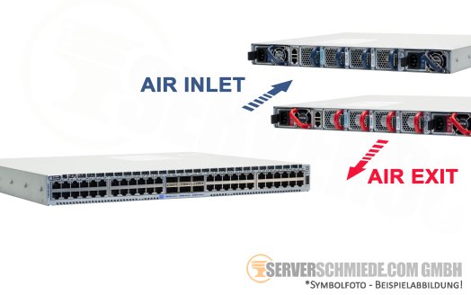 Arista DCS-7280TR-48C6 48x 10GbE RJ-45 Copper 6x 100Gb QSFP28 Switch fully managed Layer 3 2x PSU 4x FAN