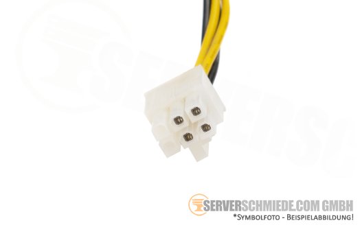 ASUS 12cm GPU Power Kabel cable 2x 6-pin Molex Minifit male to 1x 8-pin EPS / CPU male 90SK0000-MJABN0