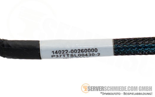 ASUS 42cm SAS Kabel cable 1x SFF-8643 gerade to 1x SFF-8643 gerade 14022-00260000