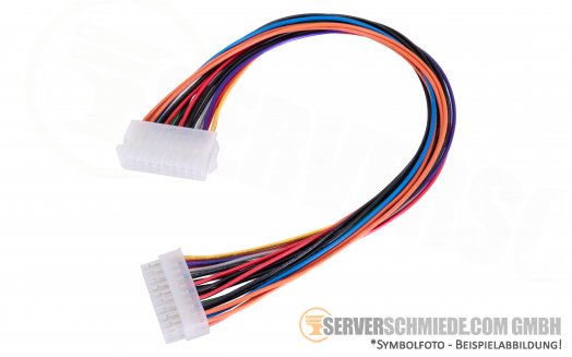 ATX 35cm Mainboard Power Extension Cable Kabel 2x 20pin