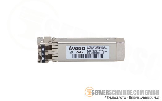 Avago 32Gb FC FibreChannel SR multimode 850nm SFP28 Transceiver AFBR-57G5MZ-EL5