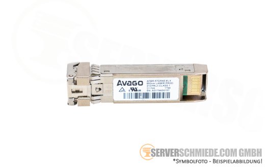 Avago Emulex 32Gb FC FibreChannel SR multimode 850nm SFP28 Transceiver AFBR-57G5MZ-ELX