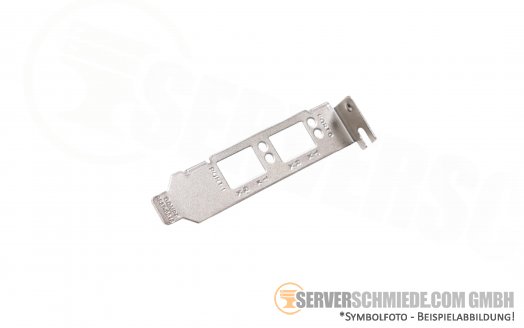 Bracket - Low Profile Dual Port Oracle Emulex 7053434 / Oracle SUN Emulex LPE12002 / Emulex LPE16002 9827-0016 P001443