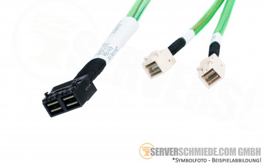 Broadcom 1m U.2 NVMe Enabler cable Kabel 2x SFF-8643 gerade to 2x SFF-8643 gerade 05-50061-00