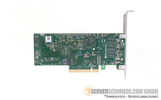 Broadcom 9540-8i 12G SAS NVMe Tri-Mode 1x SFF-8654 Raid Storage Controller 0, 1, 10, JBOD +NEW+
