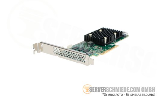 Broadcom 9560-16i 8GB 12G SAS NVMe Tri-Mode 2x SFF-8654 Raid Storage Controller 0, 1, 10, 5, 50, 6, 60