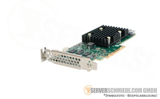 Broadcom 9560-16i 8GB 12G SAS NVMe Tri-Mode 2x SFF-8654 Raid Storage Controller 0, 1, 10, 5, 50, 6, 60